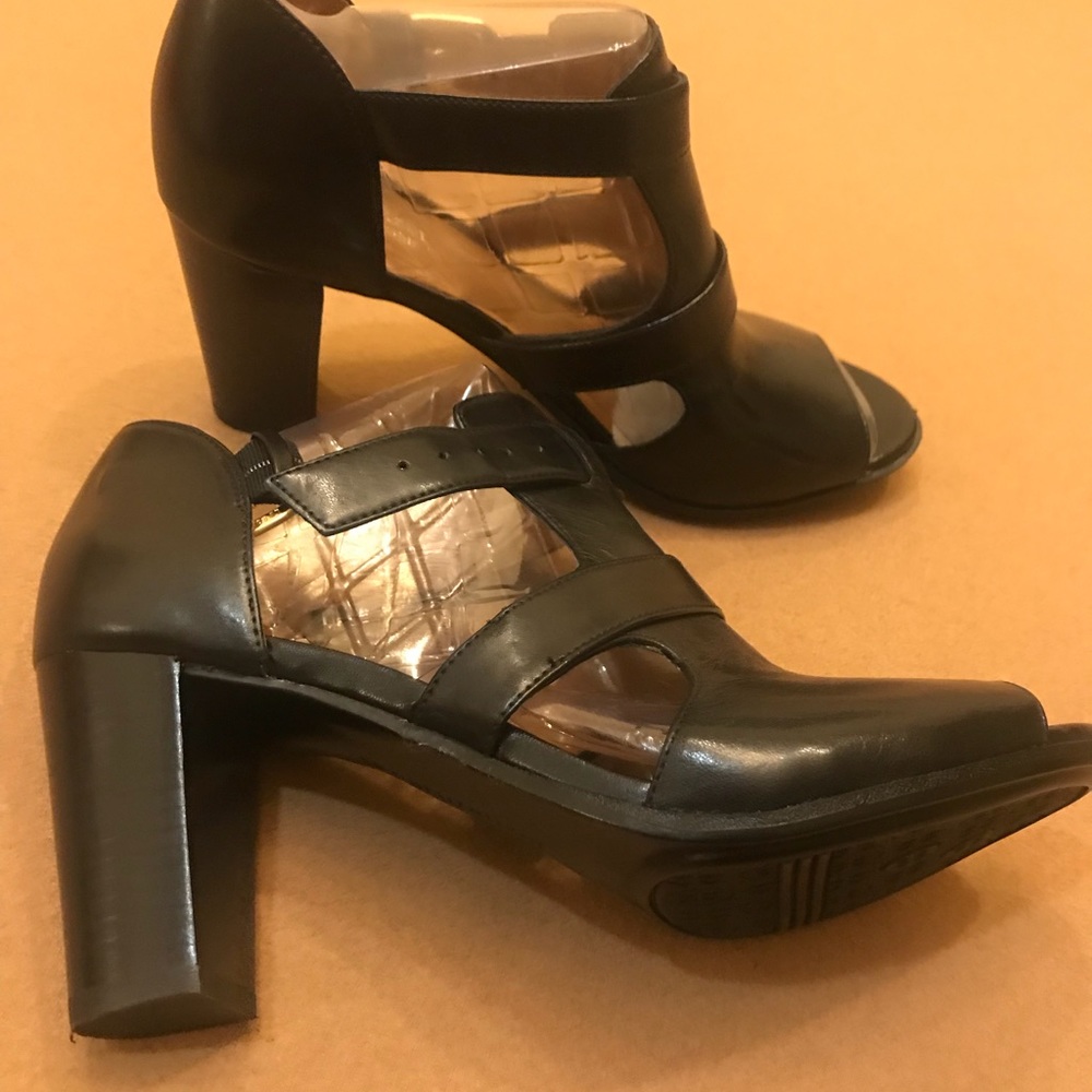 Black 3” heel comfortable